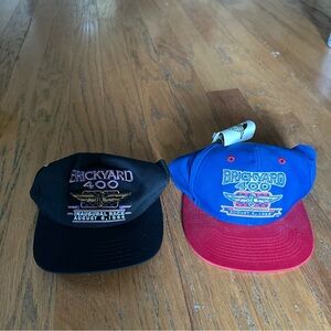 Vintage  Sports Image NASCAR Brickyard 400 Snapback Hat Inaugural Race 94 & 96
